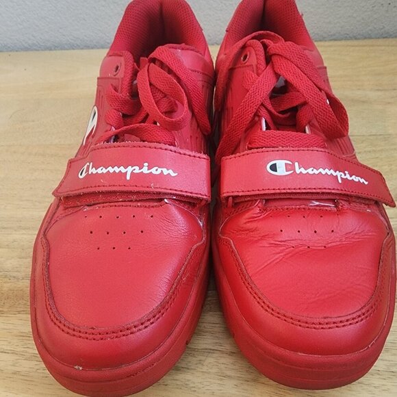 Champion 3 on 3 Low Top Red Basketball Shoes Mens Size 8.5 | CPS10317M main image 10